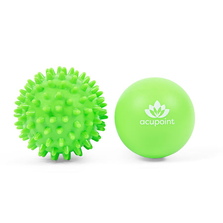Acupoint Physical Massage Therapy Yoga Ball Set (Green Spiky)